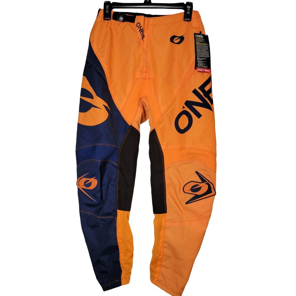 NWT ONeal Element Racewear Motocross Pants Orange Mens 28 MX Dirt Bike Off Road